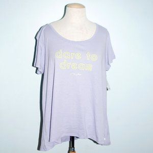 Betsey Johnson - "Dare To Dream" T-shirt - SZ XL